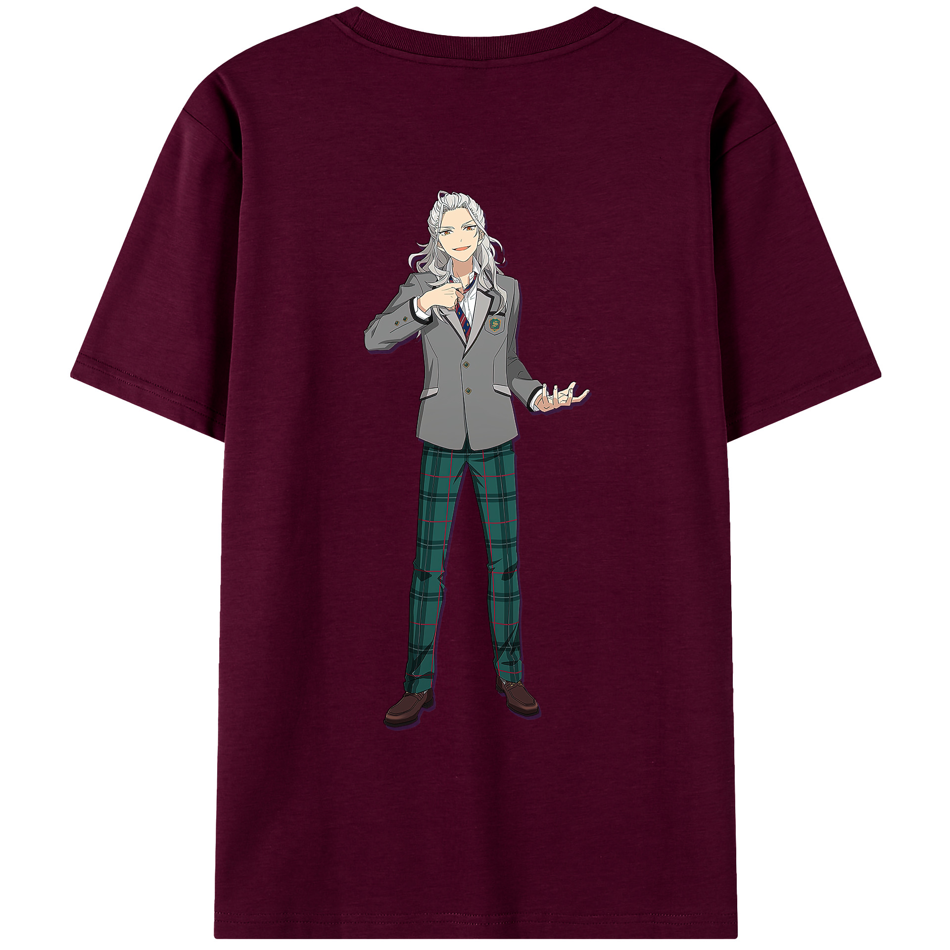 （画像用） あんさんぶるスターズ! Ensemble Stars レディース半袖Tシャツ(バックプリント)